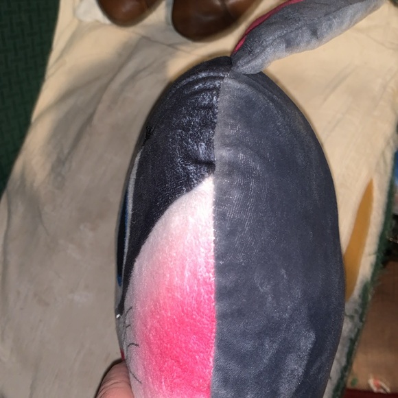 Rainbow Kitty Throw Plush Pillow Kids Cat snapchat filter - Picture 5 of 10